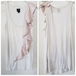 Anthropologie Ruffled Top